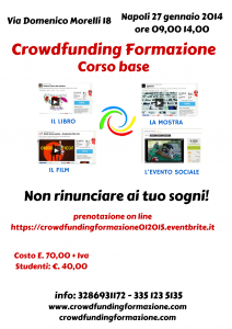 Crowdfunding Formazione