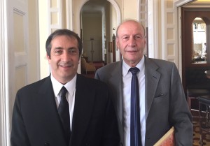 Semeraro (Presidente Rilegno) e Fausto Crema (Past President)